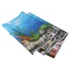 Unique Bargains Aquarium Background Poster Double-sided Aquarium Fish Tank Background Decorative Paper Sticker 1 Pc - 3 of 4