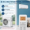 Coucheta 28K BTU 2-Zone Ductless Mini Split Air Conditioner and Heater, 20 SEER2 WiFi Enabled with 12000 & 18000 BTU Indoor Units, 208-230V - 2 of 4
