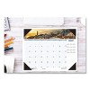 Earthscapes Recycled Monthly Desk Pad Calendar, Coastlines Photos, 22 x 17, Black Binding/Corners,12-Month (Jan-Dec): 2026 - 4 of 4
