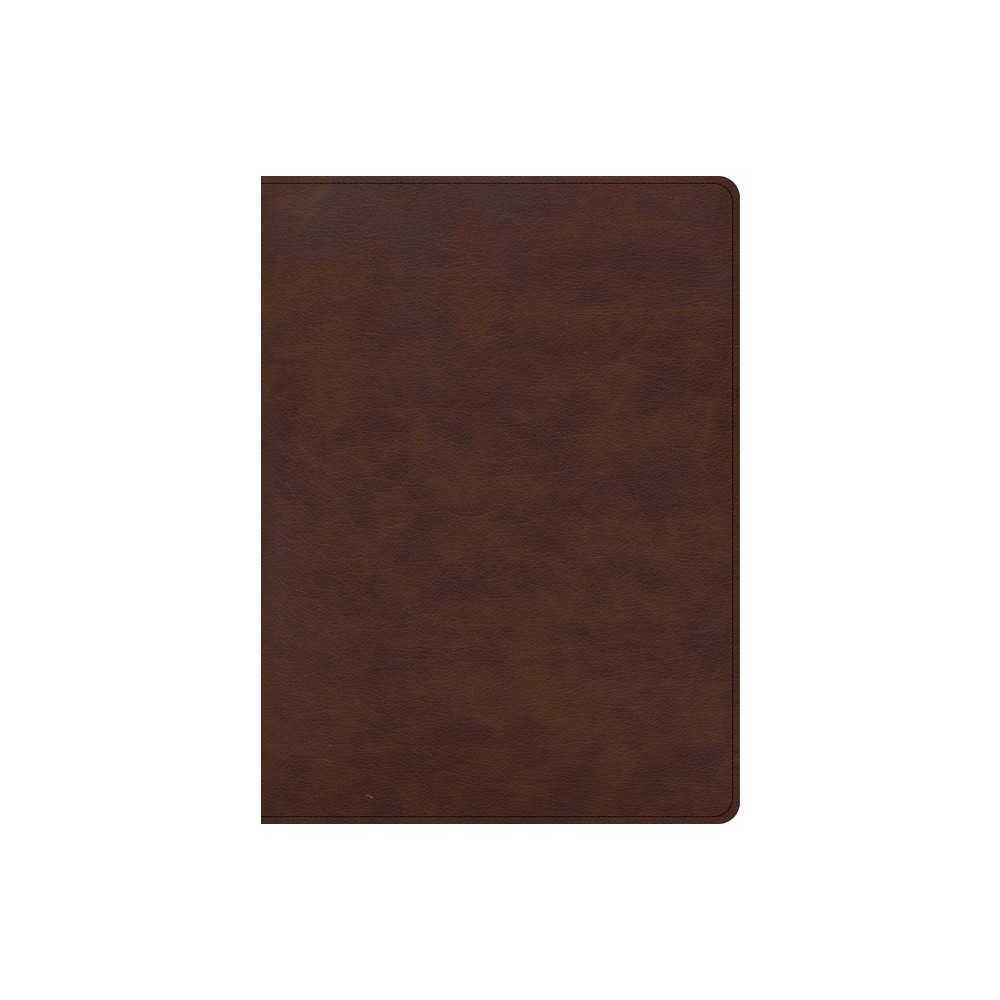 CSB Apologetics Study Bible for Students, Brown Leathertouch - by Sean McDowell & Csb Bibles by Holman (Leather Bound)