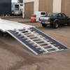 VEVOR Tri-Fold Loading Ramp, 85 x 54 in, Non-Slip Aluminum Trailer Ramp with Compact Design, Easy Storage, 1500 Lbs Weight Capacity, Silver - 2 of 4