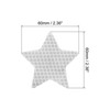 Unique Bargains Reflective Stickers Waterproof Adhesive High Visibility Night Warning Safety Tape Reflector 20 Pcs - 2 of 4