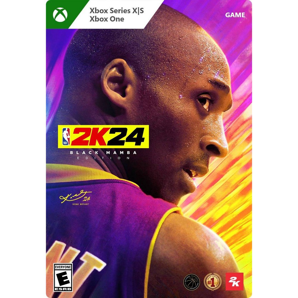 Photos - Game Microsoft NBA 2K24: Black Mamba Edition - Xbox Series X|S/Xbox One  (Digital)