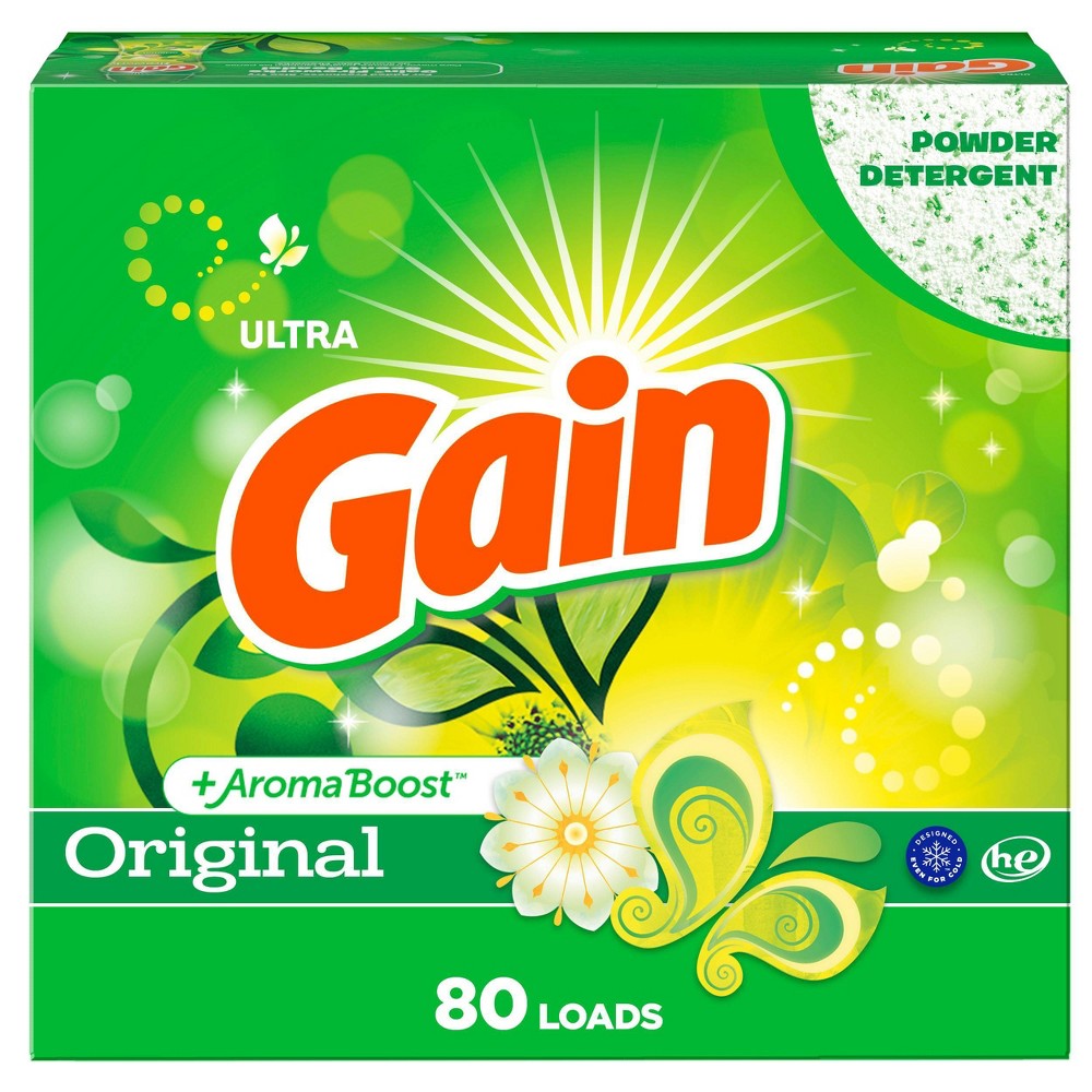 UPC 037000849100 product image for Gain Original HE Compatible Powder Laundry Detergent - 91oz | upcitemdb.com