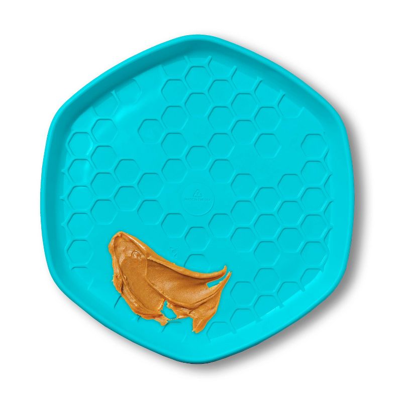 Project Hive Pet Company Soothing Vanilla Disc and Reversible Lick Mat Interactive Dog Toy - Blue, 4 of 9