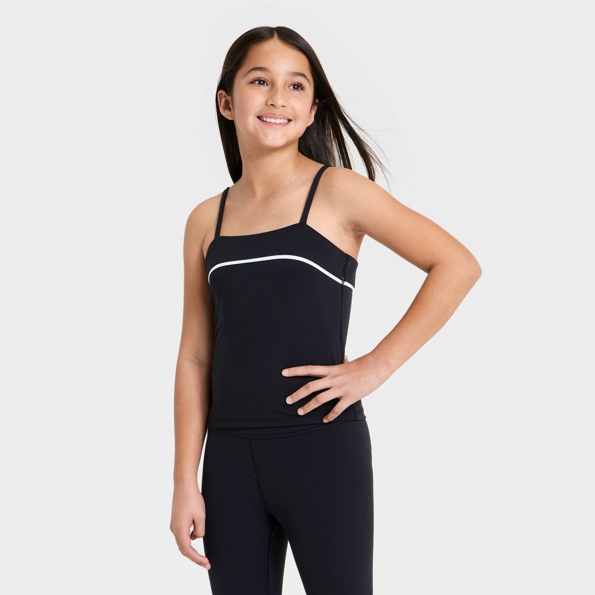 Girls' Piped Tank Top - All In Motion™