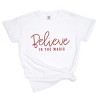 Simply Sage Market Believe In The Magic Garment Dyed Tee - S - White - 2 of 4