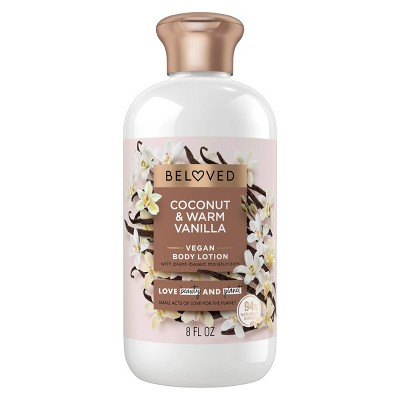 Beloved Coconut & Warm Vanilla Plant Based Moisturizers Body Lotion - 8 fl oz