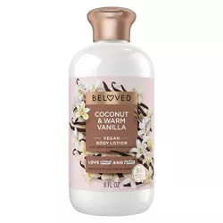 Beloved Coconut & Warm Vanilla Plant Based Moisturizers Body Lotion - 8 fl oz