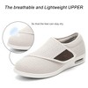 Diabetic Shoes for Women Wide Width Elderly Shoes Adjustable Closure Lightweight Swollen Feet Walking Sneakers - 4 of 4