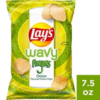 Lays Wavy Funyuns Onion - 7.5oz