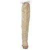 Journee Collection Women's Mount Stacked Heel Over The Knee Boots - 3 of 4