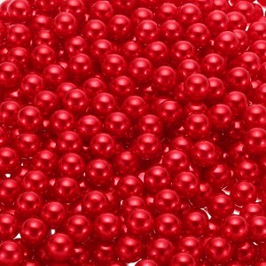 Unique Bargains No Hole ABS Round Faux Pearl for Vase Fillers DIY Home Decoration 500 Pcs - 1 of 4