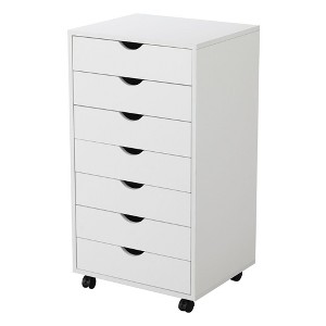 JIONJOY 18.8 W 7-Drawer Mobile Makeup Storage File Cabinet - 1 of 4