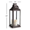 Plum & Post Barrington Outdoor Lantern 26" - 4 of 4