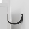 Black 6 Drawer Dresser with Storage Space, Modern Wooden Dresser with Gold Handles - 3 of 4