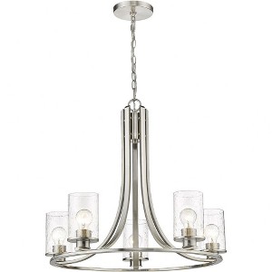 Z-Lite Beckett 5 - Light Chandelier in  Brushed Nickel - 1 of 4