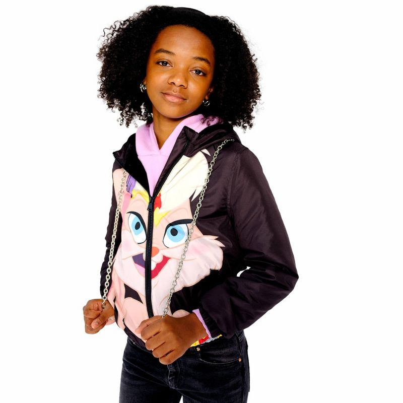 Members Only Girl Midweight With Fur Lining Jacket, 4 of 5