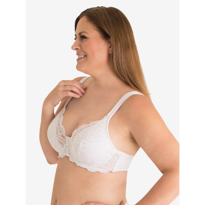 Leading Lady The Ava - Scalloped Lace Underwire Bra, 3 of 4