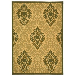 Courtyard CY2714 UV & Stain Resistant Non-Shedding Power Loomed Indoor/Outdoor Rugs - Safavieh - 1 of 4