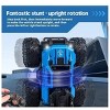 TopComfy Baby and Toddler Learning Toys Stunt Car Flip Design Degree Rotation Ability Durable Anti Collision for Kids, Blue, 5.91"*5.51"*8.27" - 4 of 4