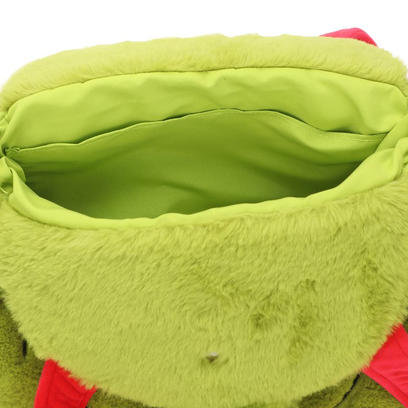 The Grinch 3D Plush Tote Bag With Drop Handle, 4 of 6