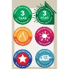 Carpets for Kids All Seasons Mountainside Classroom Rug, Alpine Blue, Rectangle - 3 of 4