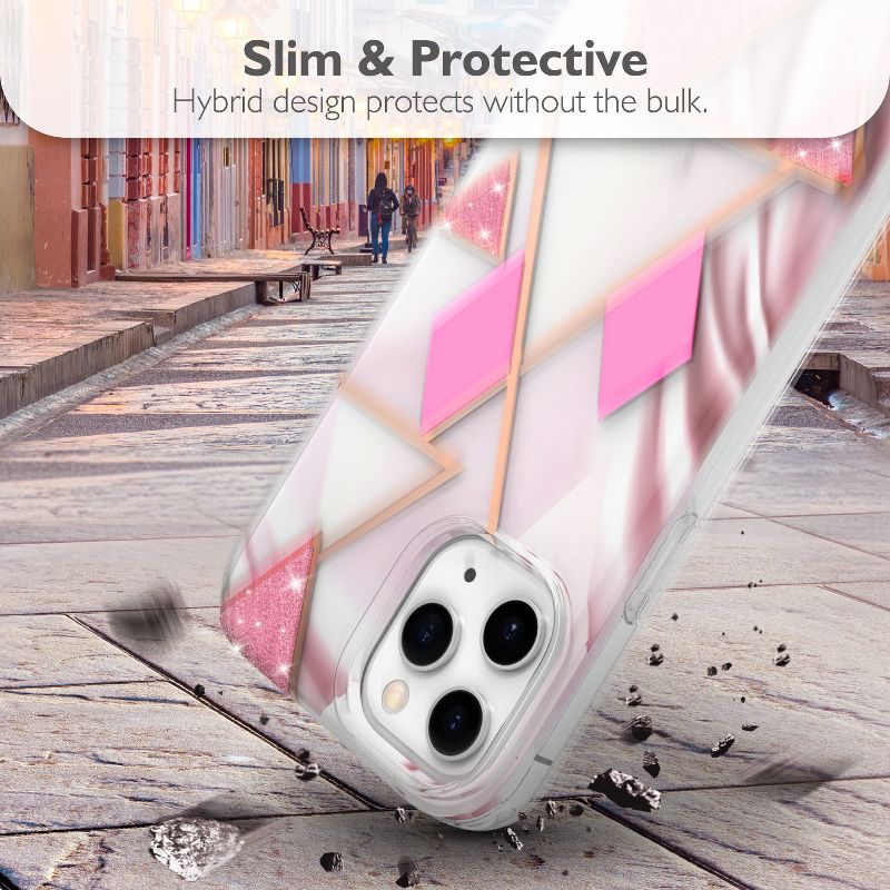 Vena MELANGE Chic Design Slim Protective Case for Apple iPhone 12 Pro Max, 4 of 9