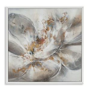 Stupell Industries Abstract Flower Bloom Painting, 12" x 12" - 1 of 4