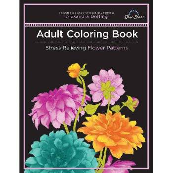 How to Draw FLOWERS Adult Tracing Book : Stress Relieving Flower Designs  (Trace Along) by Blossom Notebooks (2019, Trade Paperback) for sale online