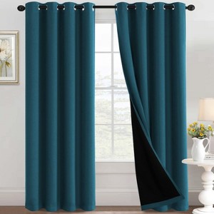 Blackout Curtains for Bedroom Thermal Insulated Blackout Curtains - 1 of 4