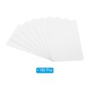 Unique Bargains Mini Blank Paper DIY Gift Craft Business Cards 180 Pcs - 3 of 4