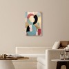Art Remedy Glam Brooch of Gold Contemporary Shapes Abstract Wall Art Unframed - 2 of 4