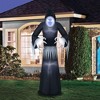 Occasions Airflowz Inflatable Infinity Mirror Reaper, 3 ft Tall, Multicolored - 2 of 2