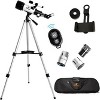 Gskyer Telescope, 70mm Aperture 400mm AZ Mount Astronomical Refracting Telescope for Kids Beginners - Travel Telescope with Carry Bag - 2 of 4