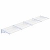 vidaXL Door Canopy Gray and Transparent 155.9"x35.4" Polycarbonate - 2 of 4