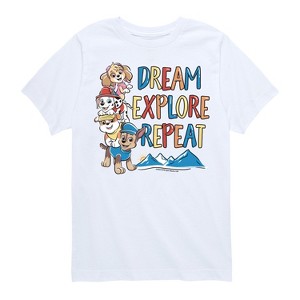 Boys' - Paw Patrol - Dream, Explore, Repeat Short Sleeve Graphic T-Shirt - 1 of 4
