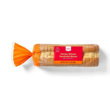Honey Wheat Sandwich Bread - 20oz - Market Pantry™