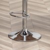 CAVINAS Adjustable Swivel Bar Stools, Modern Kitchen Chairs with Footrest, Upholstered Bar Chairs with Thick Foam Padded Seat, Set of 2 - 4 of 4