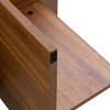 Anybear 44.8 Inch Walnut Wood Grain MDF Coffee Table - 4 of 4