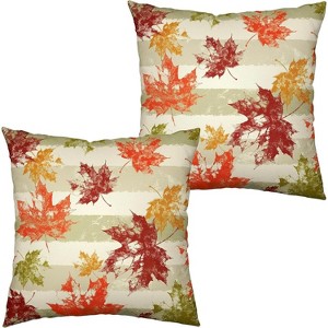LISM Pillow Covers Cotton Linen Throw Pillow Case Set of 2 - 1 of 4