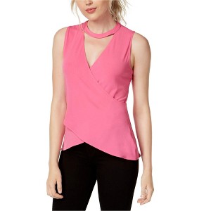 Rachel Roy Womens Cross-Front Wrap Blouse - 1 of 1
