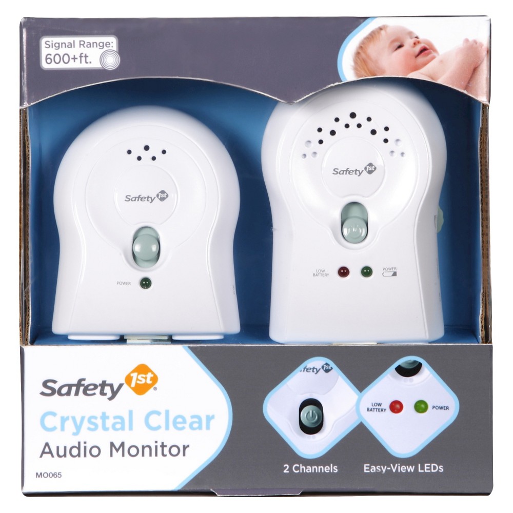 UPC 884392559021 product image for Safety 1st Crystal Clear Audio Baby Monitor - White | upcitemdb.com