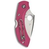 Spyderco Dragonfly 2 Folding Pocket Knife with 2.28" CPM S30V  Blade | Get High-Performance Cutting with the PlainEdge | Non-Slip FRN Handle, Pink - 2 of 4