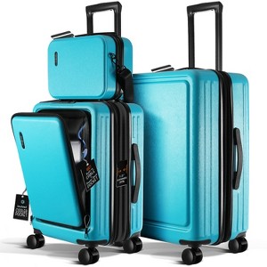 TravelArim Luggage Sets, Suitcase with Spinner Wheels, Durable Hard Shell Suitcase Set, Expandable Travel Suitcases - 1 of 4