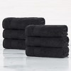 Modern Solid Classic Luxury Egyptian Cotton Towel Set by Blue Nile Mills - 2 of 4