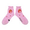 Squishmallows Kawaii Fruits 3-Pack Women's Casual Crew Socks - 4 of 4