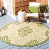 Courtyard CY2714 UV & Stain Resistant Non-Shedding Power Loomed Indoor/Outdoor Rugs - Safavieh - 2 of 4