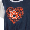 NCAA Auburn Tigers Girls' White Tie T-Shirt - 3 of 3