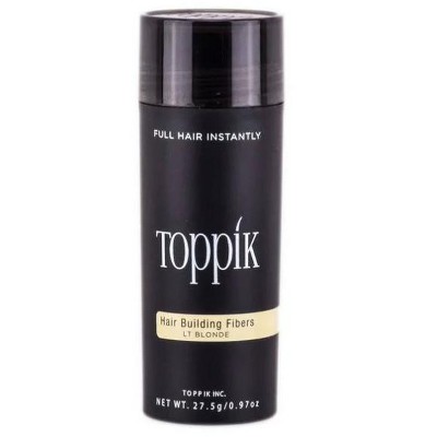 Toppik Hair Building Fibers, Fill In Fine or Thinning Hair Instantly Thicker, Fuller Looking Hair Light Blonde .97 OZ